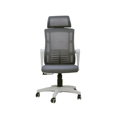 Executive Ergonomic Chair Eva White & Grey HB Proffice furniture