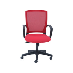 Staff Chair Task Red & Black MB Proffice furniture