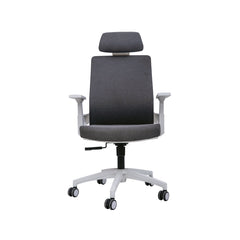 Executive Ergonomic Chair Delta White & Grey HB Proffice furniture