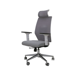 Executive Ergonomic Chair LF15 HB WHITE & GREY Proffice furniture