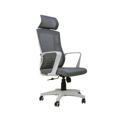 Executive Ergonomic Chair Eva White & Grey HB Proffice furniture