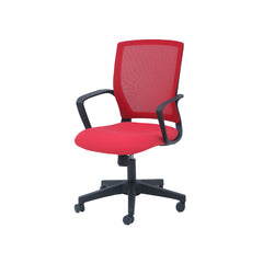 Staff Chair Task Red & Black MB Proffice furniture