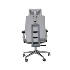 Executive Ergonomic Chair LF15 HB WHITE & GREY Proffice furniture