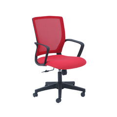 Staff Chair Task Red & Black MB Proffice furniture