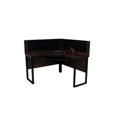 Modern Industrial Workstation with Divider Proffice furniture