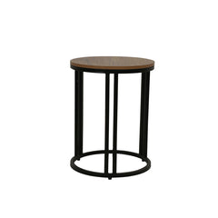Coffee Table Industrial Round End Proffice furniture