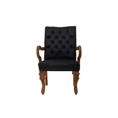 Vintage Leather Accent Chair Proffice furniture