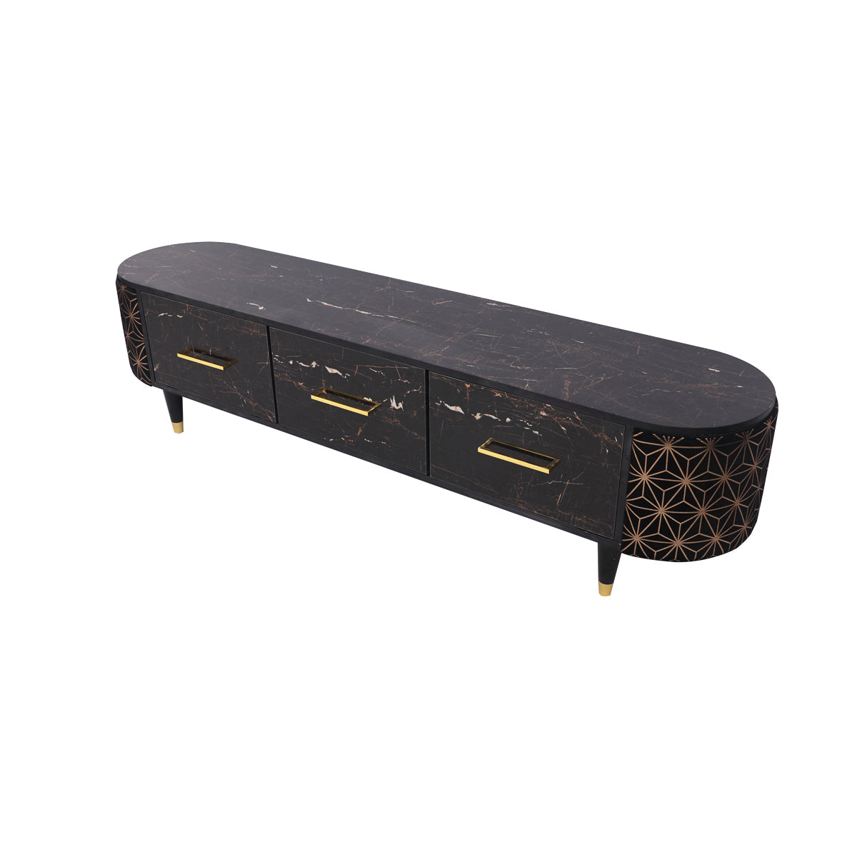 Tv Console Glamorous Marble Proffice furniture
