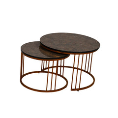 Nested Marble Top Center Table Set Proffice furniture