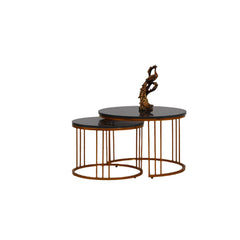 Nested Marble Top Center Table Set Proffice furniture