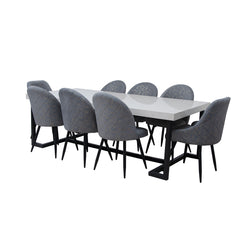 Dining Set Grey Proffice furniture