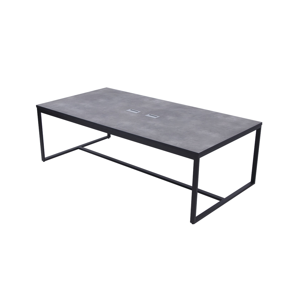 Modern Conference Table with Integrated Power Strip Proffice furniture