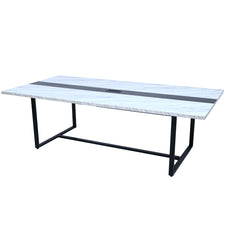 Modern Conference Table with Integrated Power Strip Proffice furniture