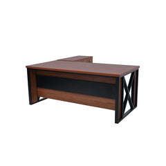 Modern Dark Brown Wood Manager Desk Proffice furniture