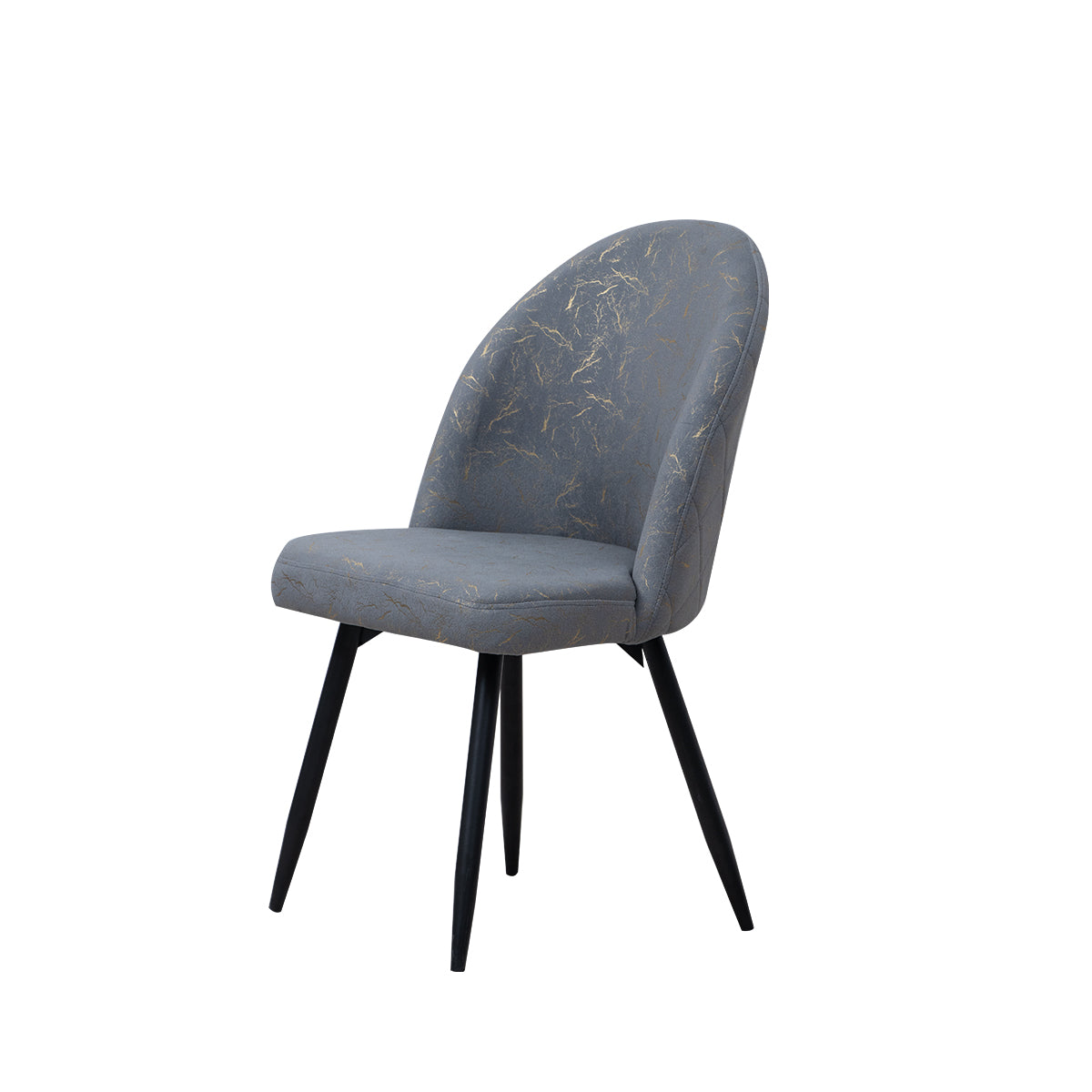 Dining Chair Grey Fabric Proffice furniture