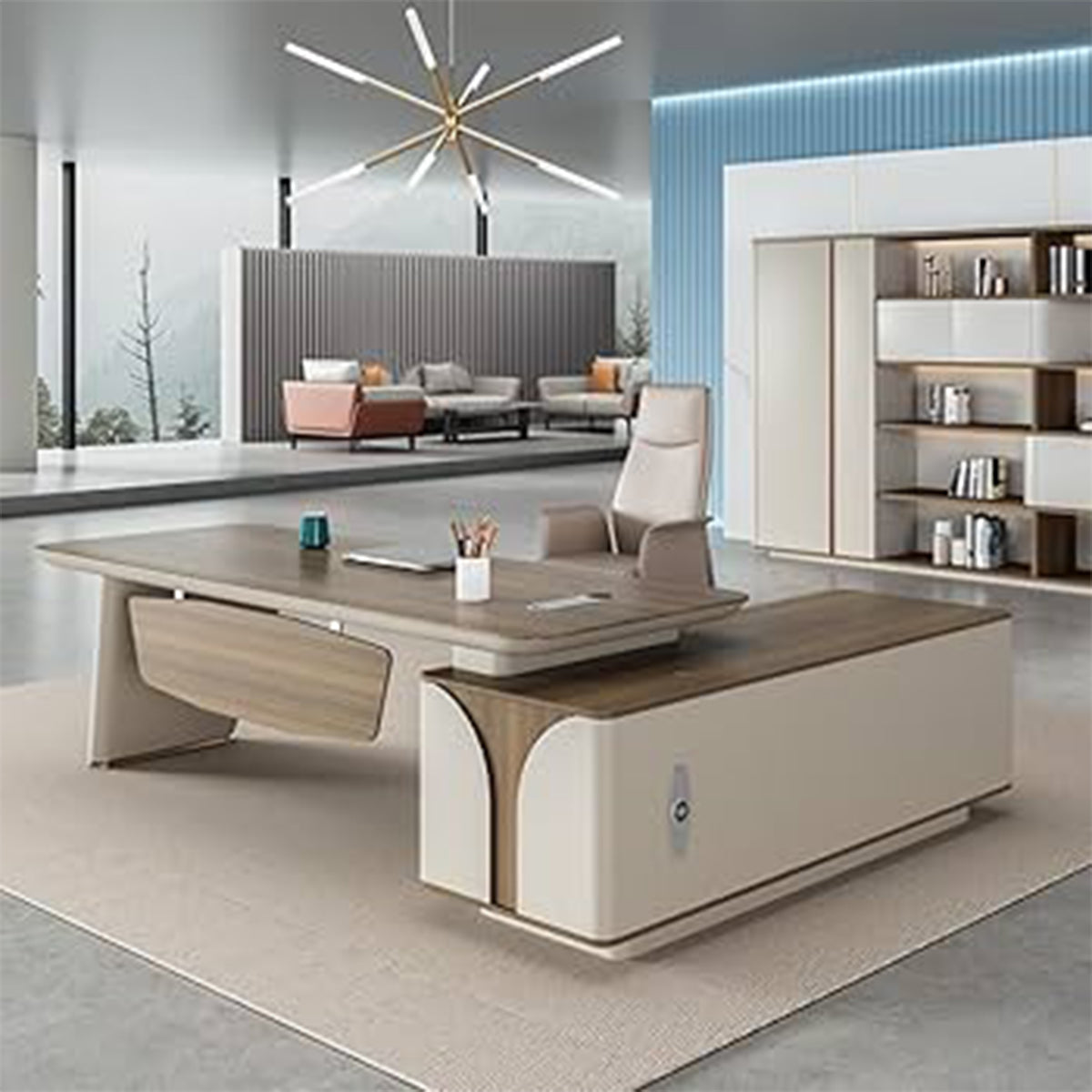 Modern Executive Office Desk