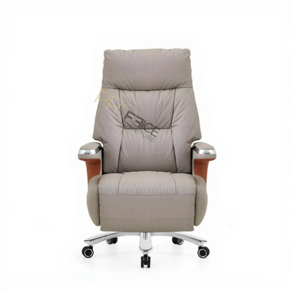 Amali Executive Boss Chair Beige