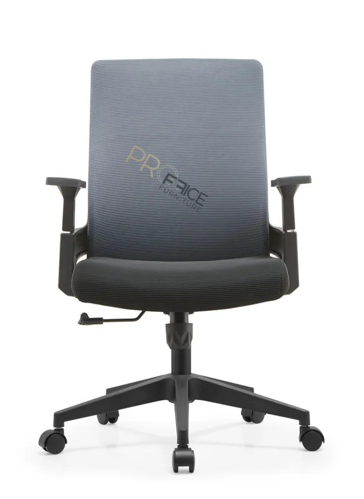 Delta Mid Back Office Chair Grey Chair